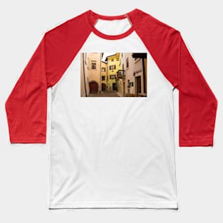Street in Arco in North Italy Baseball T-Shirt
